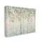 Stupell Industries Abstract Forest Leaves Trees Blue Tan Soft Painting Canvas Wall Art
